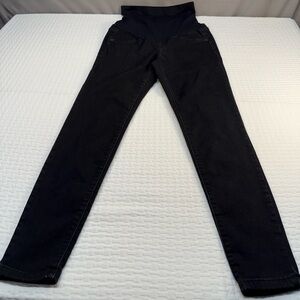 a:glow Women's Dark Blue Maternity Jeggings
